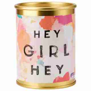 Belle & Bloom Large Tin Candle – Hey Girl