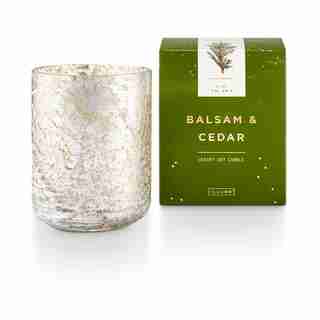 ILLUME® BOXED GLASS CANDLE BALSAM AND CEDAR