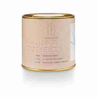 ELEMENTAL TIN CANDLE ROSEWOOD CASSIS
