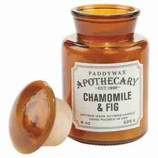 Paddywax® Apothecary Glass Candle – Chamomile & Fig
