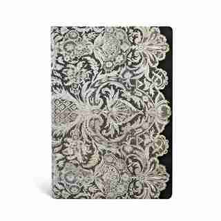 PAPERBLANKS MIDI LINED JOURNAL IVORY VEIL