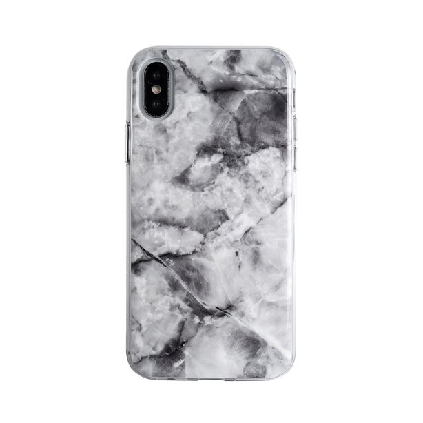 WHITE POLISHED MARBLE FOR IPHONE XR