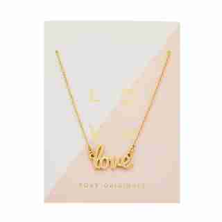 Love Necklace - Gold