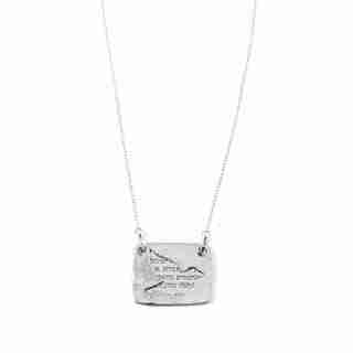 Foxy Originals® LOVE NOTES NECKLACE - BIRD SILVER