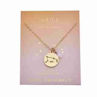 Stargazer Aries Necklace in Gold