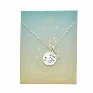 Stargazer Leo Necklace in Silver