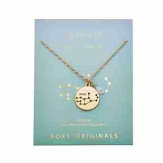 Stargazer Virgo Necklace in Gold