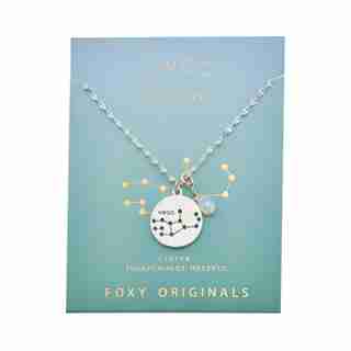 Stargazer Virgo Necklace in Silver