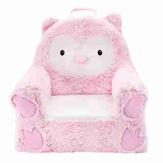 Animal Adventure Soft Landing Sweet Seat - Pink Owl