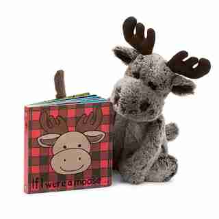 Jellycat® If I Were a Moose Book Plush