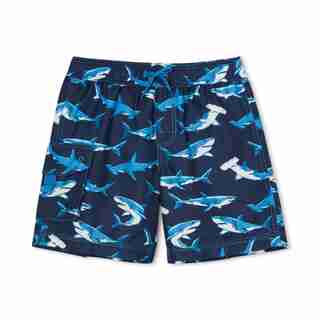 Dee-Sea Sharks Swim Trunks Size 8
