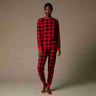 Hatley X Indigo Women'S Pajama Set - Buffalo Plaid Medium