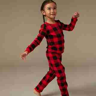 Hatley X Indigo Kid's Pajama Set - Buffalo Plaid Size 2
