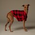 plaid dog pjs
