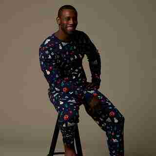 Hatley X Indigo Men'S Pajama Set - Winter Large