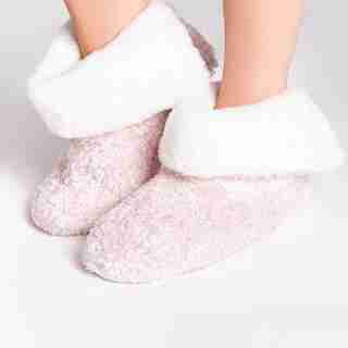 PJ SALVAGE PLUSH BOOTIE - ROSE, SMALL