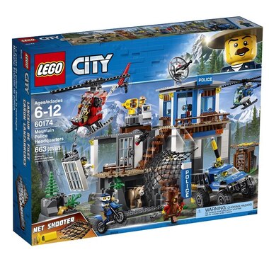 Lego City Police Mountain Police Headquarters 60174 By Lego