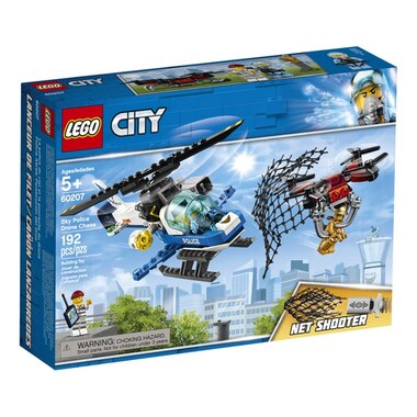 Lego City Buildable Playset Sky Police Drone Chase 60207 By Lego