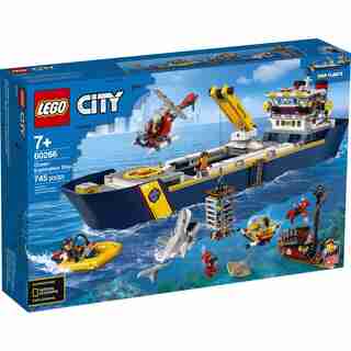 LEGO City Oceans Le bateau d'exploration océanique - 60266
