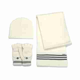 Soia & Kyo Clary 3-Piece Hat, Gloves & Scarf Set - Off-White