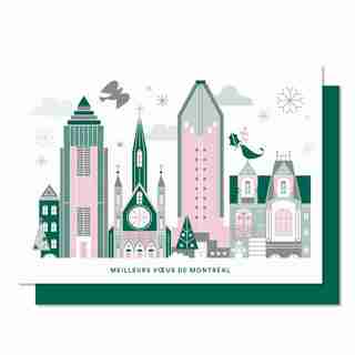 Boxed Cards - Best wishes from Montreal