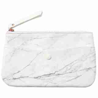 PENCIL POUCH LARGE MARBLE