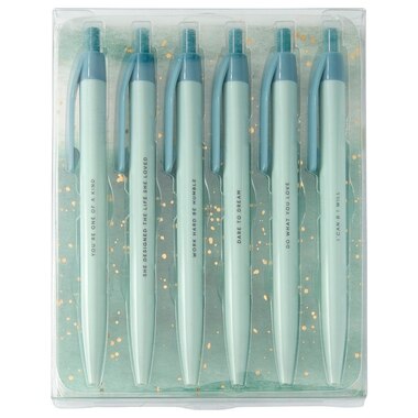 Quoted Pens Morning Dew Set of 6