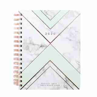 2019-2020 17-Month Medium Planner Mint Geo