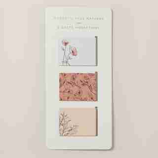 SECRET GARDEN BOOKMARK MAGNETIC SET OF 3