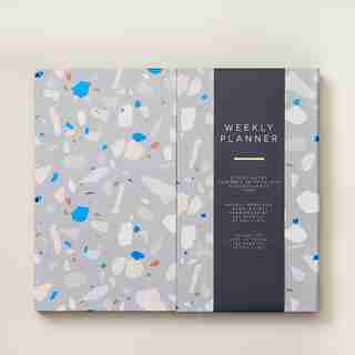 GUIDED STATIONERY BOOK TERRAZZO NAVY