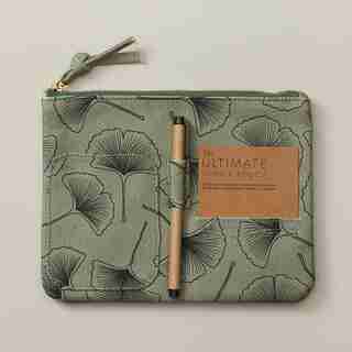 GOOD EARTH ULTIMATE OFFICE POUCH GINKO