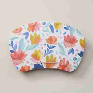 LAP DESK BOHO BRIGHT FLOWERS