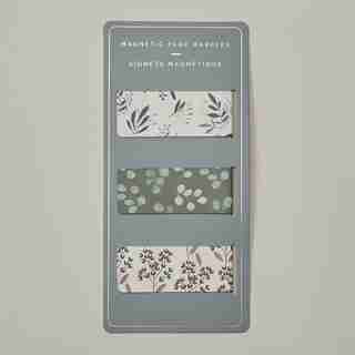 Scandi Style Magnetic Bookmark Set of 3