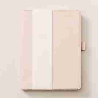WINTER GARDEN LEATHER PEN LOOP JOURNAL SOFTCOVER PINK