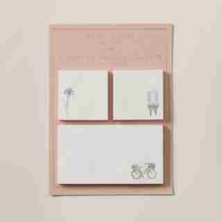 SECRET GARDEN STICKY NOTE SET