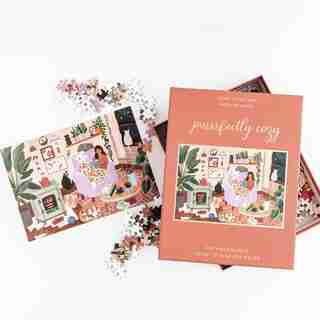500 PIECE PURRFECTLY COZY PUZZLE