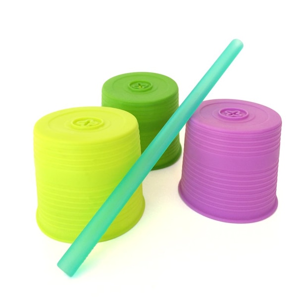 Siliskin Straw Top - 3 pk