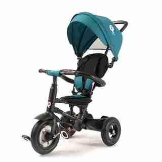 QPlay Rito Plus Pousette/Tricycle Pliable Sarcelle