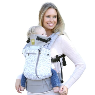 Lillebaby Complete All-Seasons Carrier, Stone with Frosted Rose