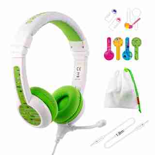 BuddyPhones School+ Headphones Green