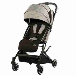 Oxygen Compact Stroller - Salt & Pepper