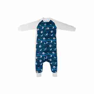 Nest Designs Eric Carle Raglan Sleeve Sleep Suit 2.5 TOG - Moon - Small