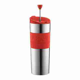 Bodum® Stainless Steel 15-oz. Travel Press – Red
