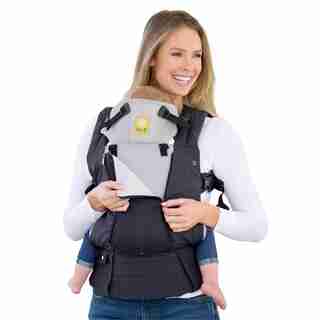 LÍLLÉbaby™ All Seasons Baby Carrier Charcoal Silver