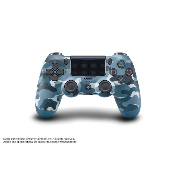 PS4 DS4 WIRELESS CONTROLLER - BLUE CAMO