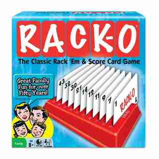 Winning Moves Games Rack-O Rack 'Em and Score Card Game