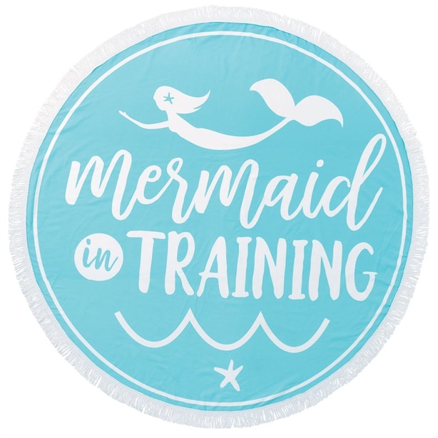 Mud Pie® Beach Towel Mermaid
