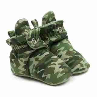 Robeez Snap Booties - Camo Baby 0-3 Months