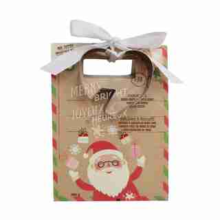 Merry & Bright Heart Cookie Mug Topper Kit