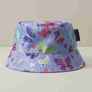 Crocodile Creek Gardening Butterflies Bucket Hat